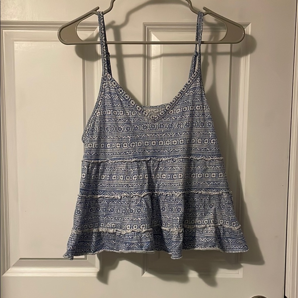 American Eagle Patterned Women's Top